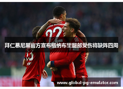 拜仁慕尼黑官方宣布格纳布里腿部受伤将缺阵四周